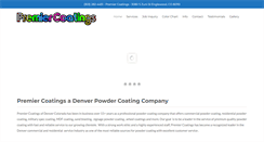 Desktop Screenshot of denverpowdercoating.com